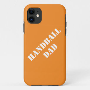 Coque iPhone 11 Handball Papa Idées Cadeaux Pères Qui Jouent Han