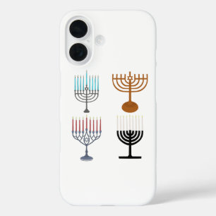 Coque Pour iPhone 16 Hanukkah Judaïsme Juif Religion