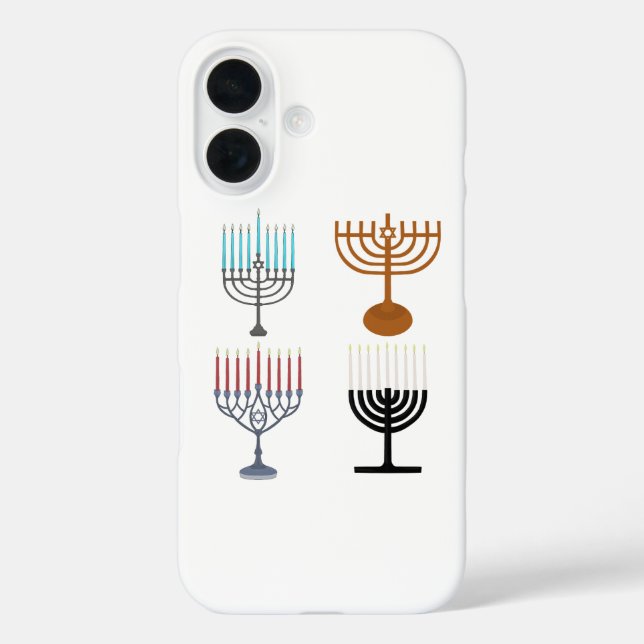 Coques Case-Mate iPhone Hanukkah Judaïsme Juif Religion (Verso)
