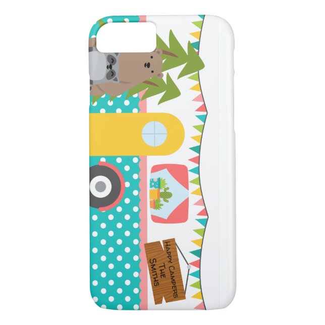 Coques Case-Mate iPhone Happy Camper (Dos)