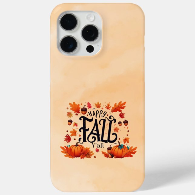 Coques Case-Mate iPhone Happy Fall Y'all classique (Verso)
