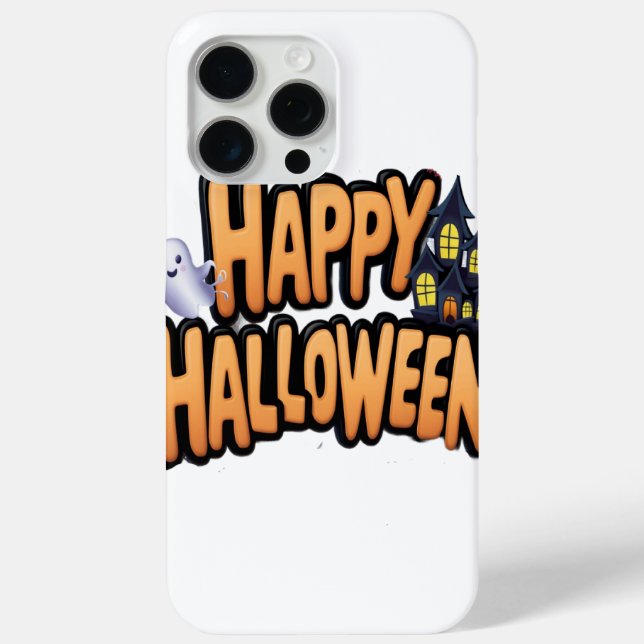 Coques Case-Mate iPhone Happy Halloween  (Verso)