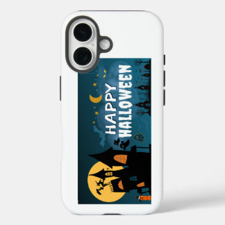 Coque Pour iPhone 16 Happy Helloween
