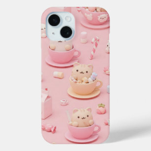 Coque Case-Mate iPhone Harajuku Style : Chatons en tasses par Natasha Us
