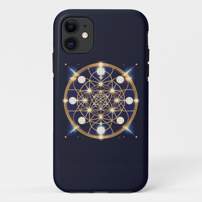 Coques Case-Mate iPhone Harmonie Céleste – La Lumière au Sein de la Grille (Dos)