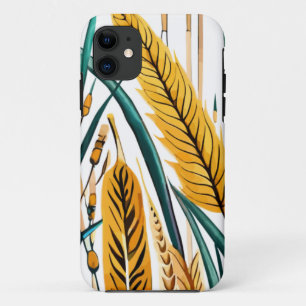 Case-Mate iPhone Case Harmonie de récolte : Un Motif de blé sur une toil