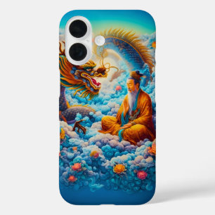 Coque Pour iPhone 16 Harmonie Éternelle : La Bénédiction du Dragon