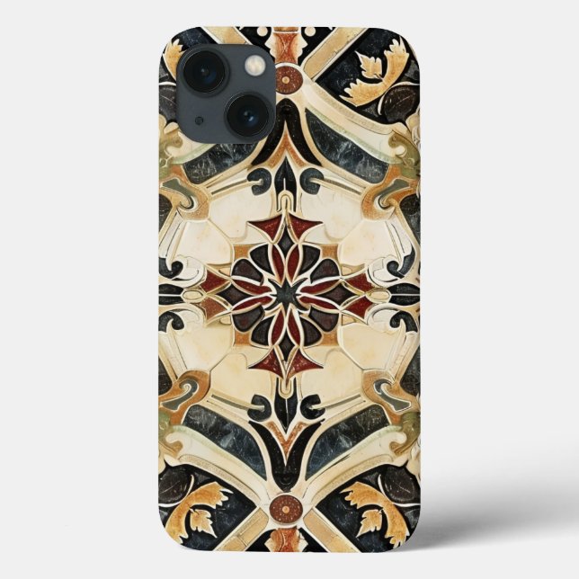 Coques Case-Mate iPhone Harmonie florale baroque (Verso)
