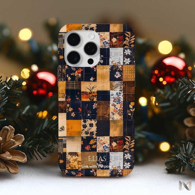 Coques Case-Mate iPhone Harmonie Florale Patchwork – Artistique et Audacie (Créateur téléchargé)