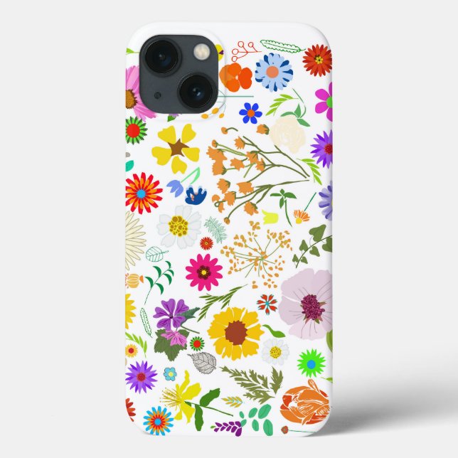 Coques Case-Mate iPhone Harmonie florale printanière (Verso)