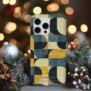Coque Case-Mate iPhone Harmonie Géométrique Rétro - Moderne du Milieu du