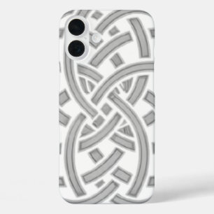 Coque Pour iPhone 16 Plus Harmonie Infinie : Art du symbole celtique mandala