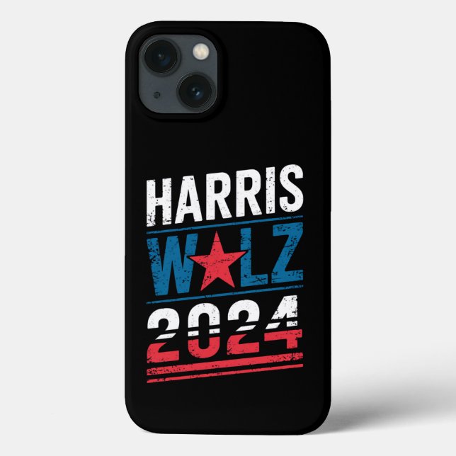 Coques Case-Mate iPhone Harris Waltz 2024 Election Kamala Harris Tim Waltz (Verso)