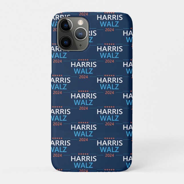 Coques Case-Mate iPhone Harris Walz 2024 pour Président (Dos)