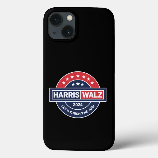 Coques Case-Mate iPhone Harris Walz 24 Kamala Harris Madame la Présidente  (Verso)