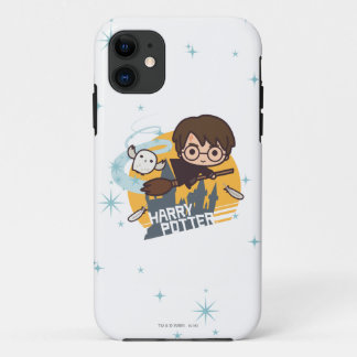 Etui iPhone Case-Mate Harry et Hedwig en dessin animé volant devant Poud