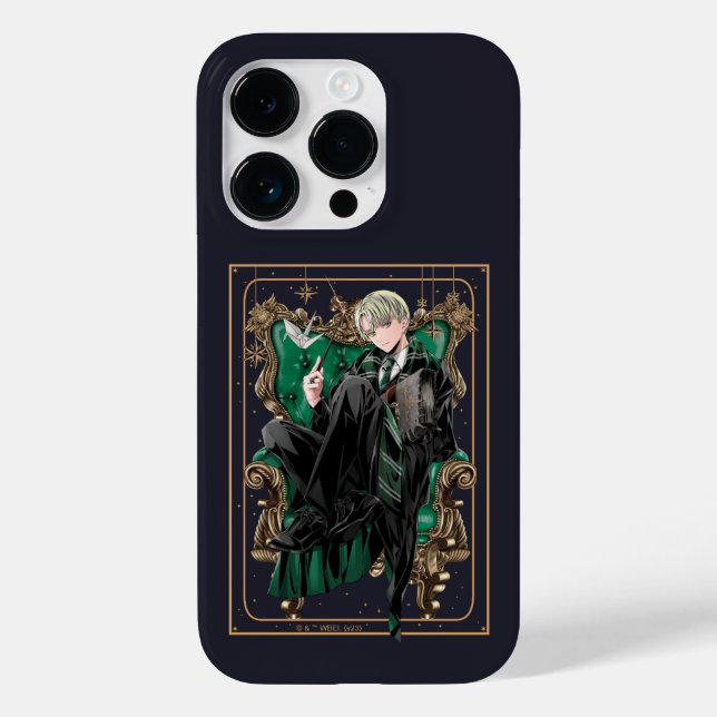 Coques Case-Mate iPhone HARRY POTTER™ | Anime Draco Malfoy Assis (Verso)