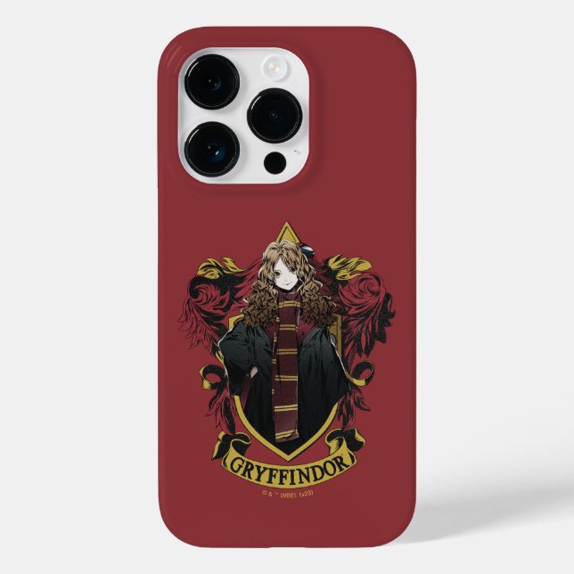 Coques Case-Mate iPhone HARRY POTTER™ | Anime Hermione House Crest (Verso)
