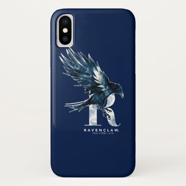 Coques Case-Mate iPhone Harry Potter | Aquarelle RAVENCLAW™ Raven (Dos)