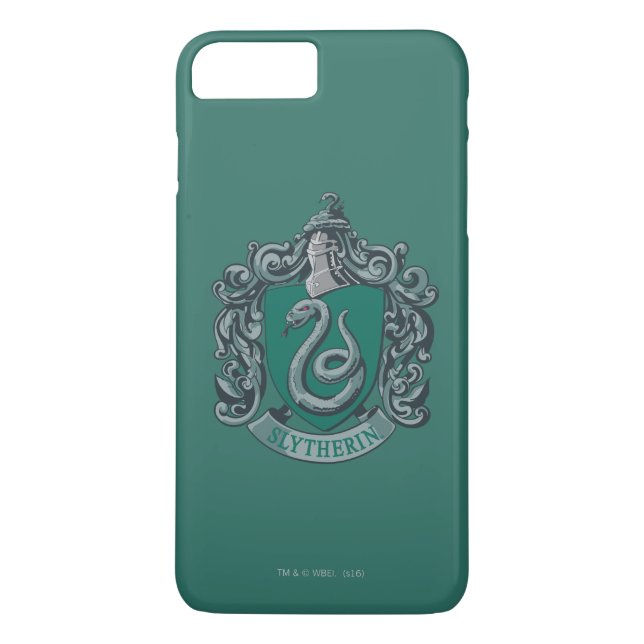 Coques Case-Mate iPhone Harry Potter | Blason de Serpentard Vert (Dos)