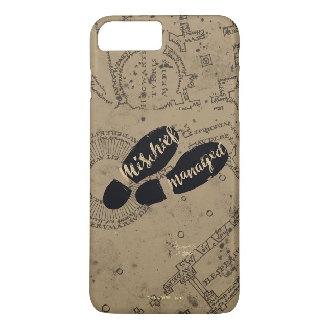 Coques Case-Mate iPhone Harry Potter | CARTEAU™ Empreintes de pas (Dos)