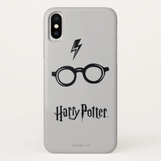 Coque Case-Mate iPhone Harry Potter | Cicatrice de foudre et Lunettes