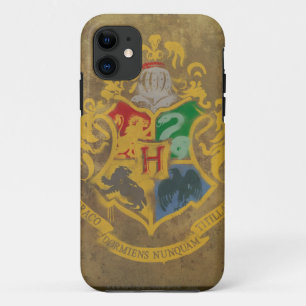 Coque iPhone 11 Harry Potter   Cimier de Poudlard - Bleu