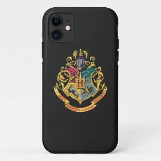 Coque iPhone 11 Harry Potter | Cimier de Poudlard - Couleur complè
