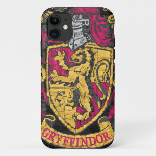 Coque iPhone 11 Harry Potter   Gryffindor Crest - Détruit