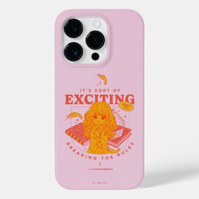 Coques Case-Mate iPhone HARRY POTTER™ | Hermione Granger C'est excitant (Verso)