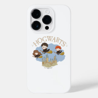 Coque Case-Mate iPhone HARRY POTTER™, Hermione & Ron Fly Over HOGWARTS™