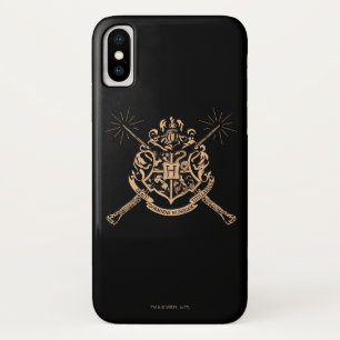 Coques Pour iPhone Harry Potter Hogwarts Crossed Wands Crest