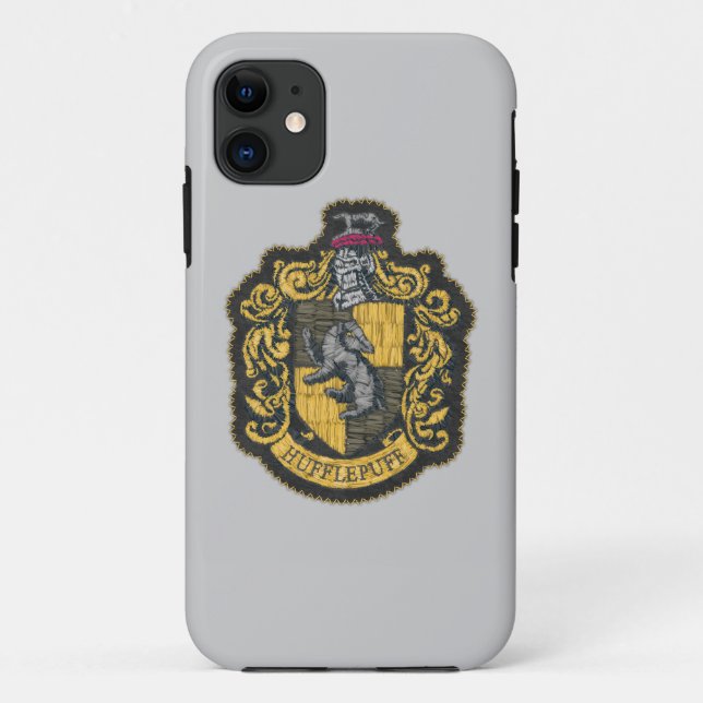 Coques Case-Mate iPhone Harry Potter | Patch de blason de Poufsouffle (Dos)