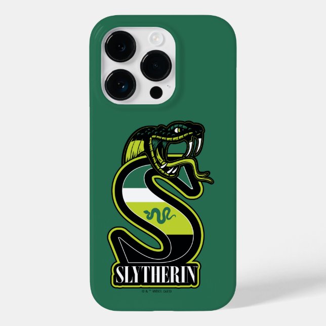 Coques Case-Mate iPhone HARRY POTTER™ | SLYTHERIN™ Badge sportif (Verso)