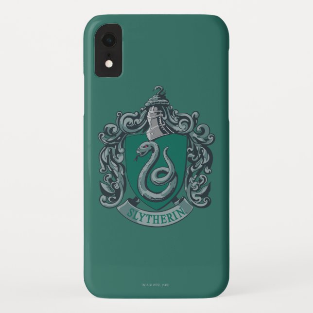 Coques Case-Mate iPhone Harry Potter | Slytherin Crest Green (Dos)