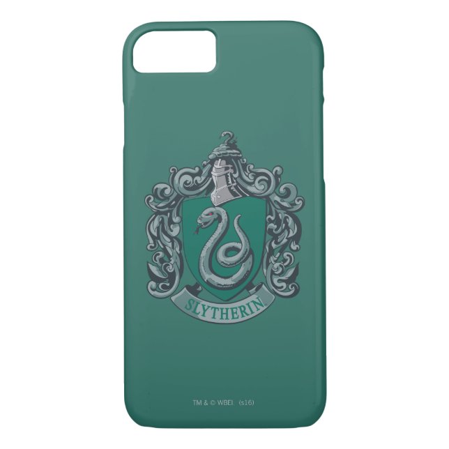 Coques Case-Mate iPhone Harry Potter | Slytherin Crest Green (Dos)