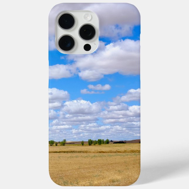 Coques Case-Mate iPhone Harvested wheat fields  (Verso)