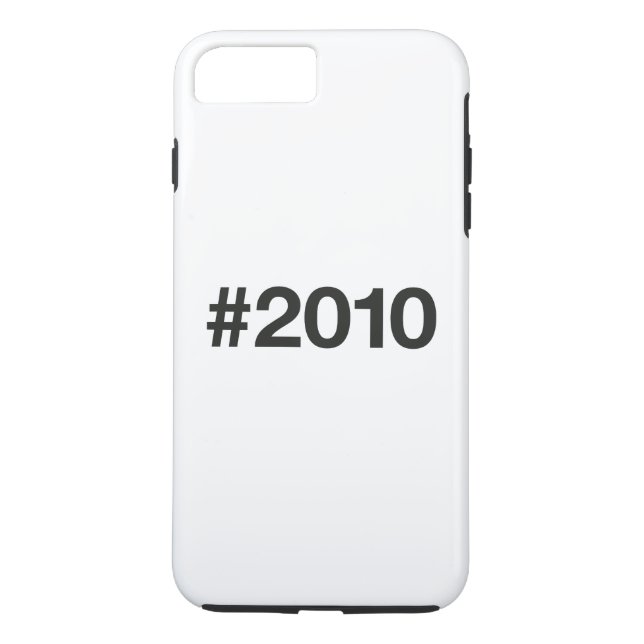 Coques Case-Mate iPhone Hashtag 2010 15 Anniversaire (Dos)