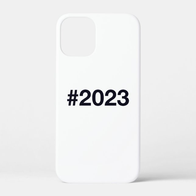 Coques Case-Mate iPhone Hashtag 2023 (Verso)