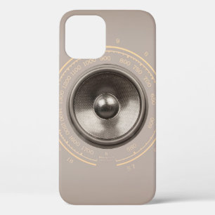 Case-Mate iPhone Case Haut-parleur de musique et radio rétro Coque-Mate 
