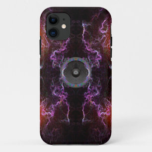 Coque Case-Mate Pour iPhone Haut-parleur de musique sur un arrière - plan néon