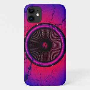 Case-Mate iPhone Case Haut-parleur de musique sur un mur fissuré