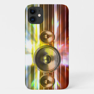 Case-Mate iPhone Case Haut-parleurs de musique et lumières de fête