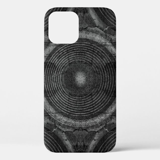 Coques Case-Mate iPhone Haut-parleurs de musique noir et blanc Coque-Mate  (Verso)