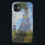 Coque Case-Mate iPhone Haute femme de recherche Claude Monet avec un<br><div class="desc">Femme de Claude Monet avec un parasol.</div>