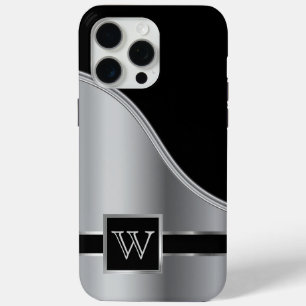Coque Case-Mate iPhone Haute technologie Silver Metallo Design