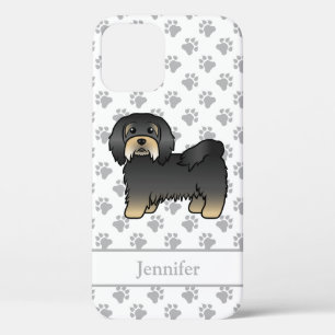 Case-Mate iPhone Case Havanais noir et feu Chien de dessin animé mignon