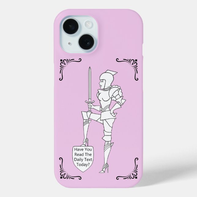 Coques Case-Mate iPhone "Have You Read the Daily Text Today?" (Verso)