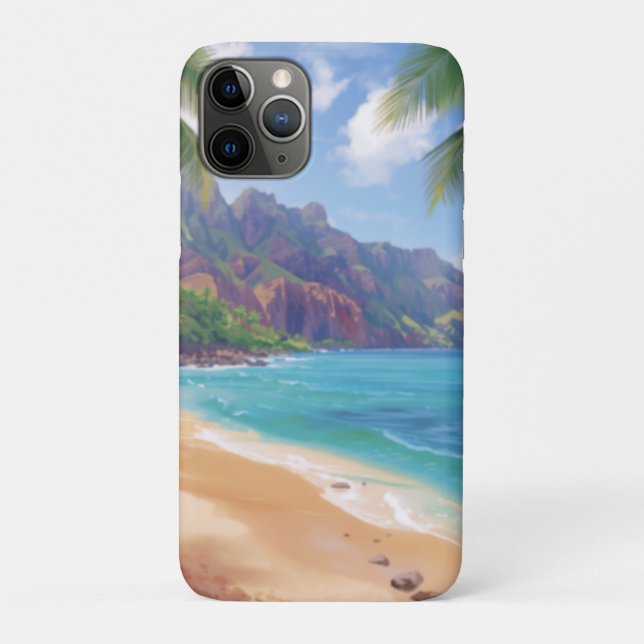 Coques Case-Mate iPhone Hawaï tropical (Dos)