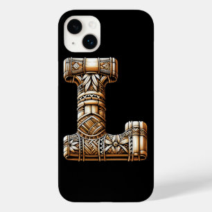 Coque Case-Mate iPhone Hawaïen Polynésien Lettre Aloha L Initiale Personn